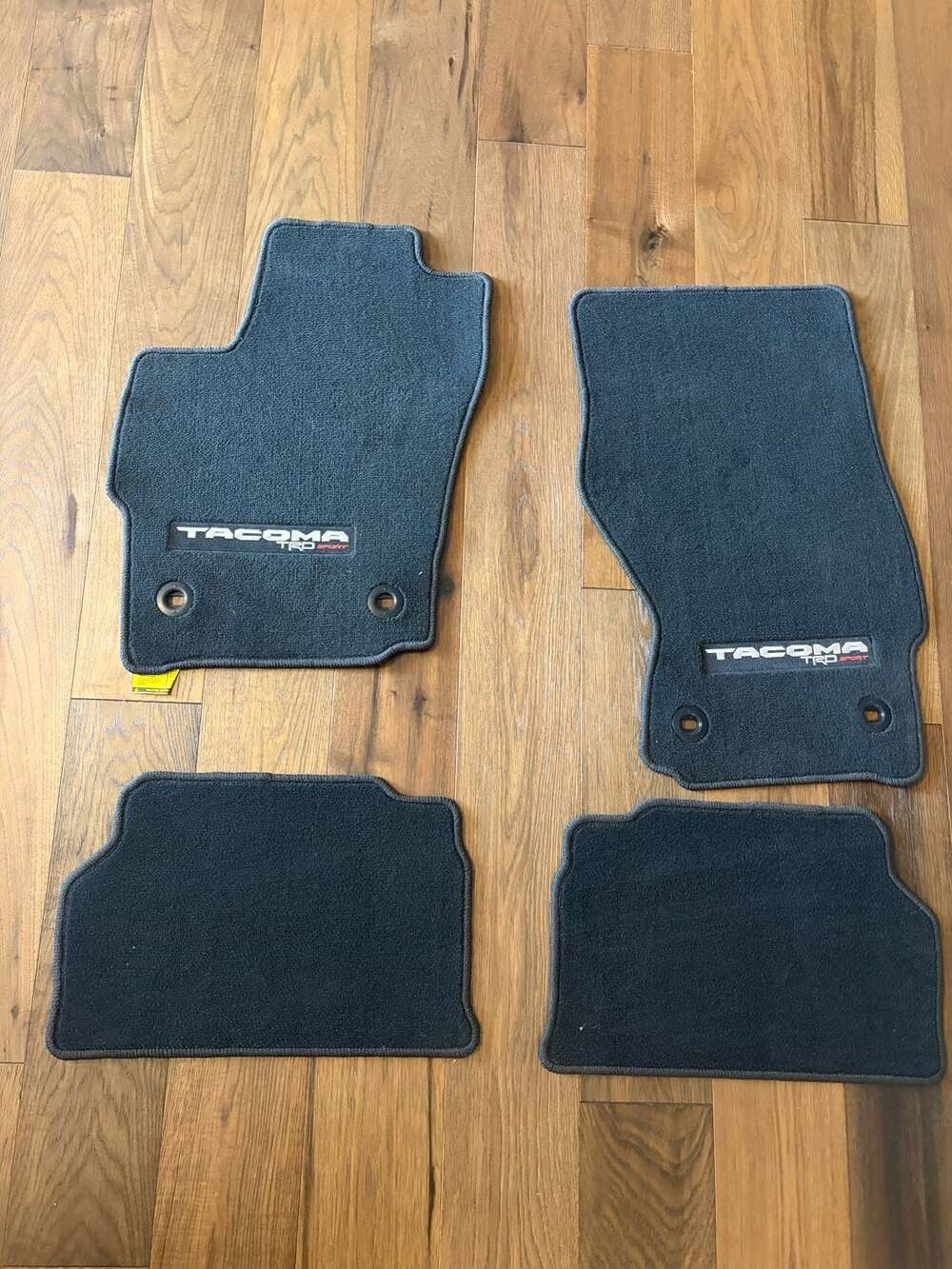 Toyota Tacoma TRD Sport Carpet Floor Mats Set of 4 Black